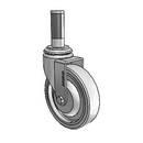 PGS50452ZN-TPU32(GG) Shepherd Swivel Caster