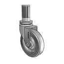 PGS50455ZN-TPR11(GG) Shepherd Swivel Caster