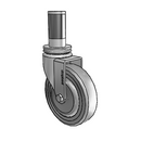 PGS50455ZN-TPR33(GG) Shepherd Swivel Caster