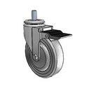 PGS50741ZN-TPR33(GG)TL Shepherd Swivel Caster