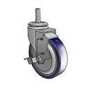 PGS50748ZN-TPU33(BG)TB Shepherd Swivel Caster