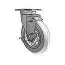 PGS60120ZN-NOM21(GG)TB Shepherd Swivel Caster