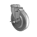 PGS60400ZN-TPR33(GG)TB Shepherd Swivel Caster