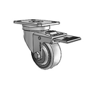 PGT30120ZN-TPR33(GG) Shepherd Swivel Caster