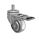 PGT30741ZN-TPR33(GG) Shepherd Swivel Caster