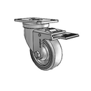 PGT35120ZN-TPR22(GG) Shepherd Swivel Caster