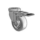 PGT35400ZN-TPU22(GG) Shepherd Swivel Caster