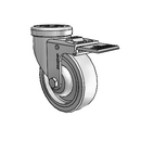 PGT40400ZN-TPU32(GG) Shepherd Swivel Caster