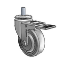 PGT40741ZN-TPR33(GG) Shepherd Swivel Caster