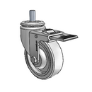 PGT40741ZN-TPU32(GG) Shepherd Swivel Caster