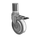 PGT50447ZN-TPU33(GG) Shepherd Swivel Caster