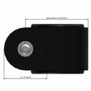 Hardwood and Tile Safe Replacement Chair Caster 7/16"x7/8" Grip Ring