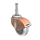 PMN20302CO-VPR01(CG) Shepherd Swivel Caster