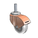 PMN20507CO-VPR01(CG) Shepherd Swivel Caster