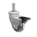 POM20507BC-NPRB Shepherd Swivel Caster
