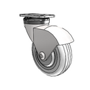 POM30134BC-VPR33(CK) Shepherd Swivel Caster
