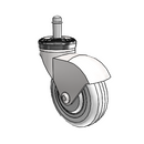 POM30222BC-VPR33(CK) Shepherd Swivel Caster