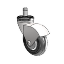 Best 3" Replacement Chair Caster for Hardwood and Tile Floors