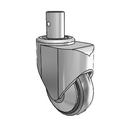 PP-04TPP-125-SW-RS05 MedCaster Swivel Caster