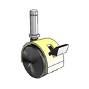 PPA50211BR-B Shepherd Swivel Caster