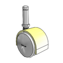 PPA50211BR-U Shepherd Swivel Caster