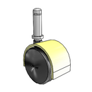 PPA50211BR Shepherd Swivel Caster
