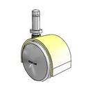 PPA50222BR-U Shepherd Swivel Caster