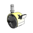 PPA50223BR-B Shepherd Swivel Caster