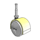 PPA50302BR-U Shepherd Swivel Caster