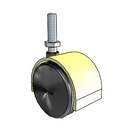 PPA50507BR Shepherd Swivel Caster