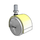 PPA50639BR-U Shepherd Swivel Caster