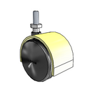 PPA50828BR Shepherd Swivel Caster