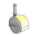 PPA60211BR-U Shepherd Swivel Caster