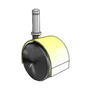 PPA60211BR Shepherd Swivel Caster