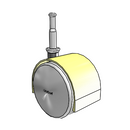 PPA60302BR-U Shepherd Swivel Caster