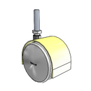 PPA60526BR-U Shepherd Swivel Caster