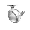 PPL25101BC-B Shepherd Swivel Caster