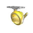 PPL25140BB-B Shepherd Swivel Caster