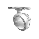 PPL25140BC Shepherd Swivel Caster