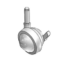 PPL25211BC-B Shepherd Swivel Caster