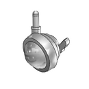 PPL25222SC-B Shepherd Swivel Caster