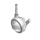 PPL25302BC-B Shepherd Swivel Caster