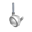 PPL25512BC-B Shepherd Swivel Caster