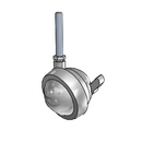 PPL25512SC-B Shepherd Swivel Caster