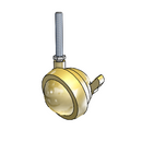 PPL25512WA-B Shepherd Swivel Caster