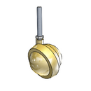 PPL25512WA Shepherd Swivel Caster