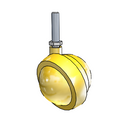 PPL25526BB Shepherd Swivel Caster