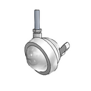 PPL25526BC-B Shepherd Swivel Caster