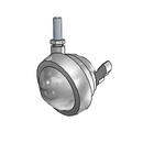 PPL25545SC-B Shepherd Swivel Caster