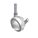 PPL25605BC-B Shepherd Swivel Caster